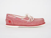 Womens Timberland 2 Eye 3929R Red Textile Boat Shoes UK 8 - London Top Style